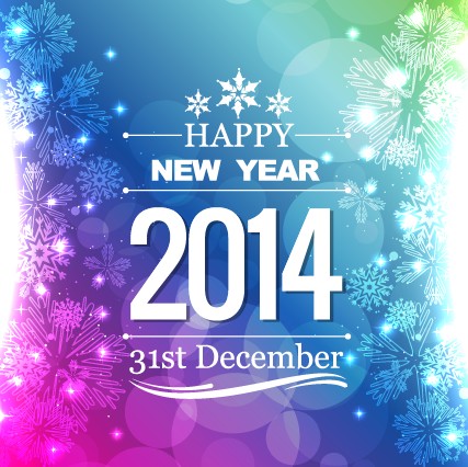 new year elegant background design background 2014 