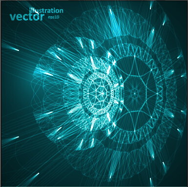 vector background tech object futuristic background 