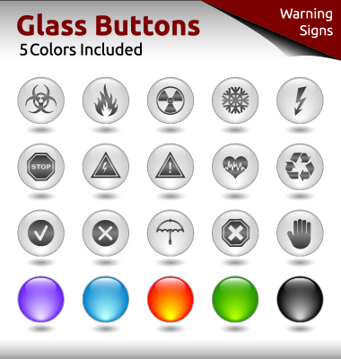 Web Design glass buttons button 