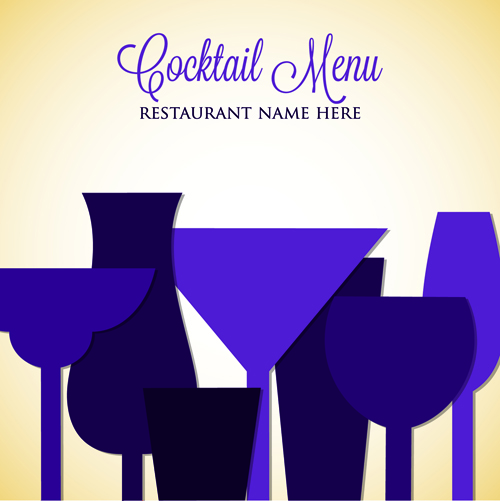 wine restaurant menu cover 