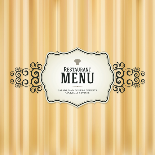 menu cover 