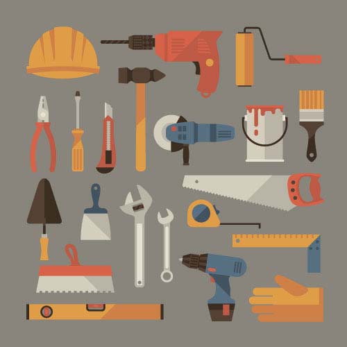 Vector tool design set 05 Vector tool design set 05