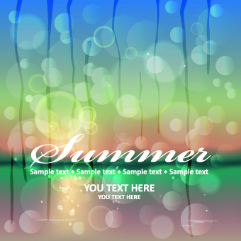 Summer beach and island background 04