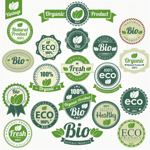 labels label elements element eco bio 