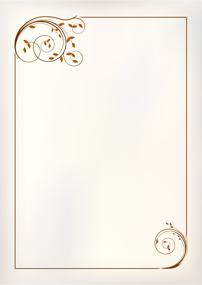 simple ornament frame vector material 01