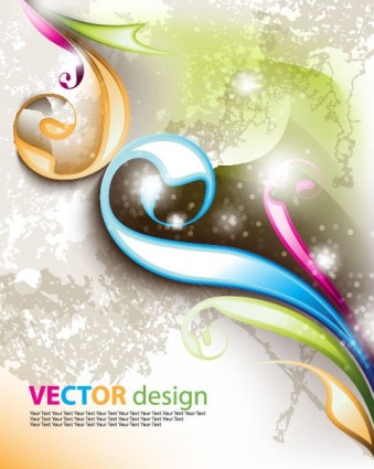 Delicate fashion background art vector 01 Delicate fashion background art vector 01