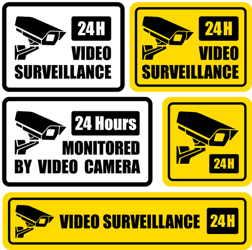 video surveillance elements element Design Elements 