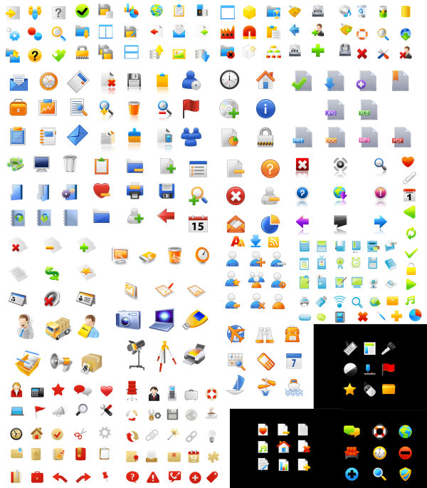Exquisite icon vector vector