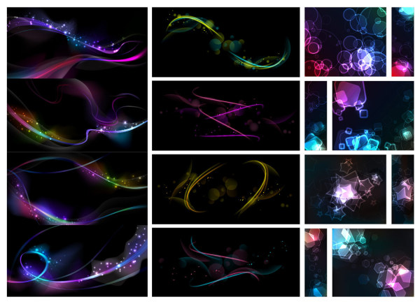 Creative light background art vector art
