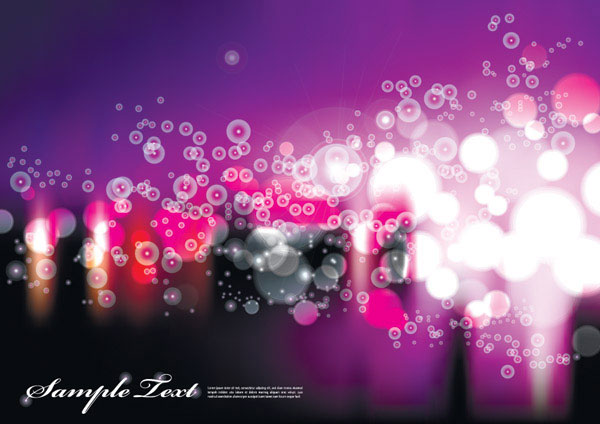 Dream spot background vector graphics