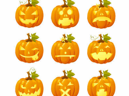 vector icons halloween graphics 