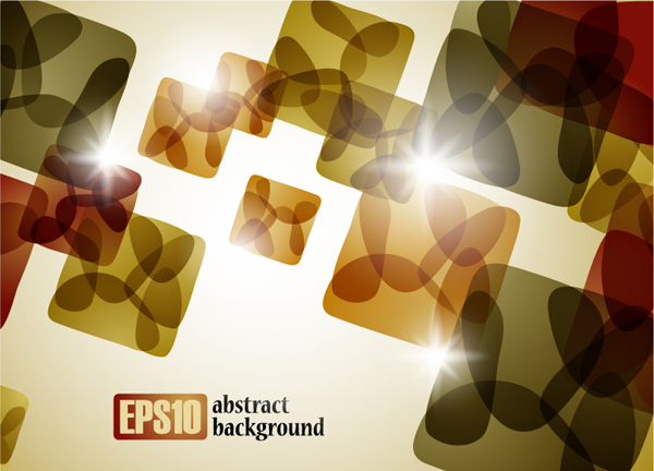 Abstract square vector background