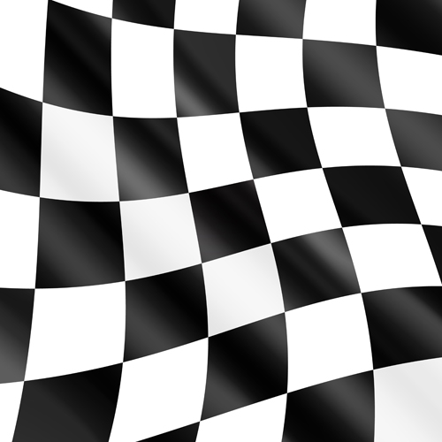 Black and white checkered background vector 01