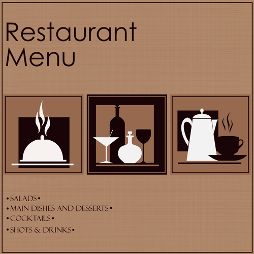 restaurant menu creative cover 