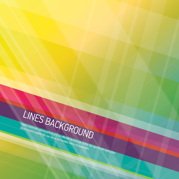 Line light background vector graphics
