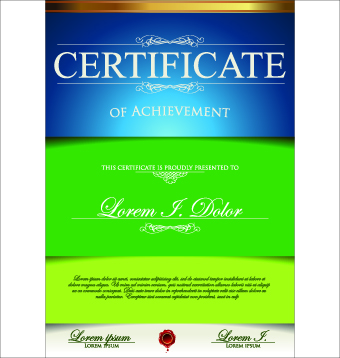 luxury classic certificate 2014 