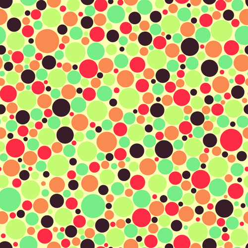 Multicolor dot pattern vector background 05