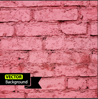 Old wall grunge background vector set 09