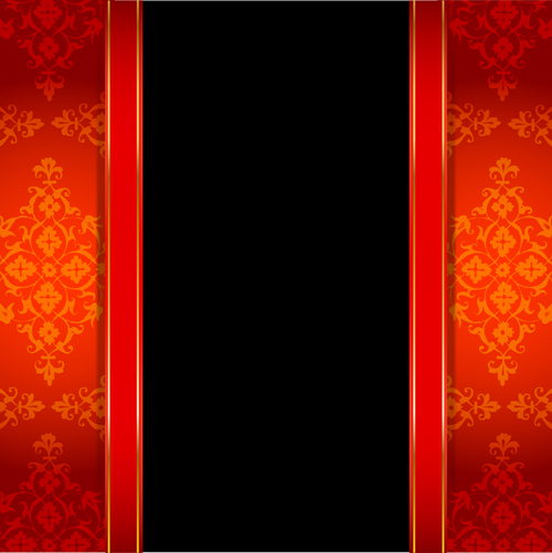 ornate black background background vector background 