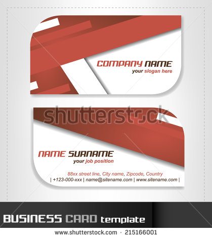 template rounded business cards business 
