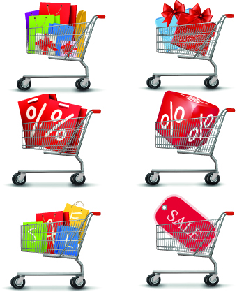 Creative Sale design elements vector Illustration 01
