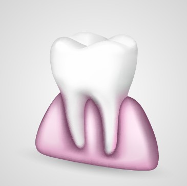 Tooth creative design vector material 01