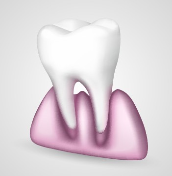 Tooth creative design vector material 05