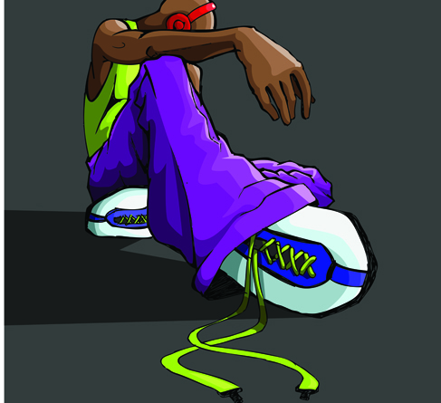 Set of funny guy vector 03