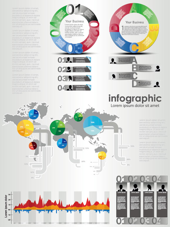 infographics elements element chart 