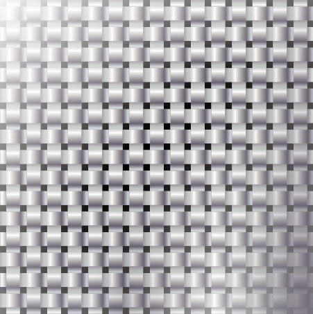 Metal Mesh elements vector background 02