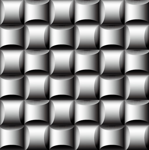 Metal Mesh elements vector background 05
