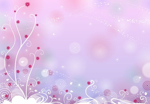 Abstract Design Floral Background Vector 