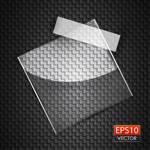 Set of glass frames vector background 01