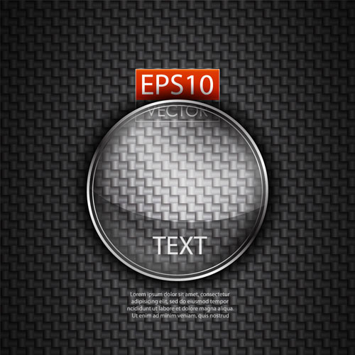 Set of glass frames vector background 05