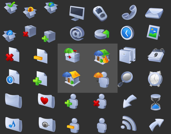 3D icon vector vector