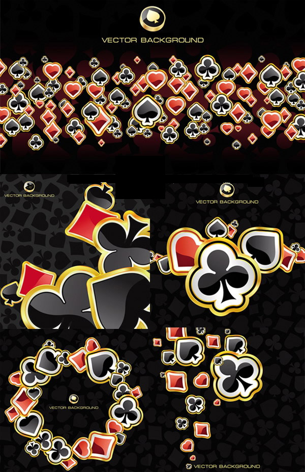 Bu Ke suit background vector material