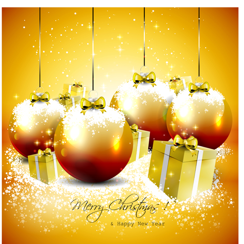 golden gift box christmas box baubles 2016 