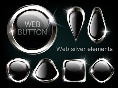 web button textured glass texture button 
