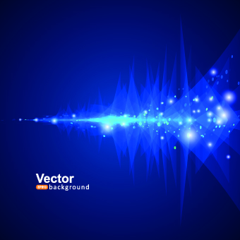 Blue light backgrounds set 01