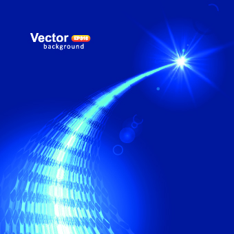 Blue light backgrounds set 02