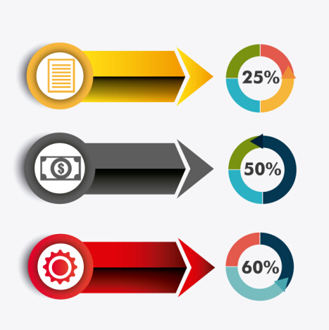 Business Infographic creative design 3590