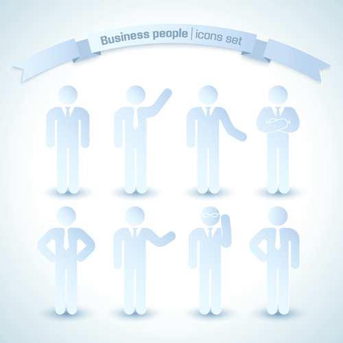 people icons business people business 