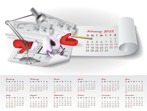 creative calendar 2013 