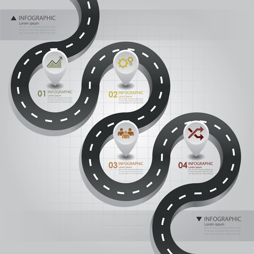 affic Infographic elements vector 02 City street traffic Infographic elements vector 02