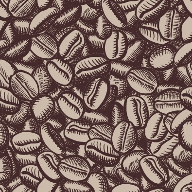 pattern vector pattern creative coffee beans coffee 
