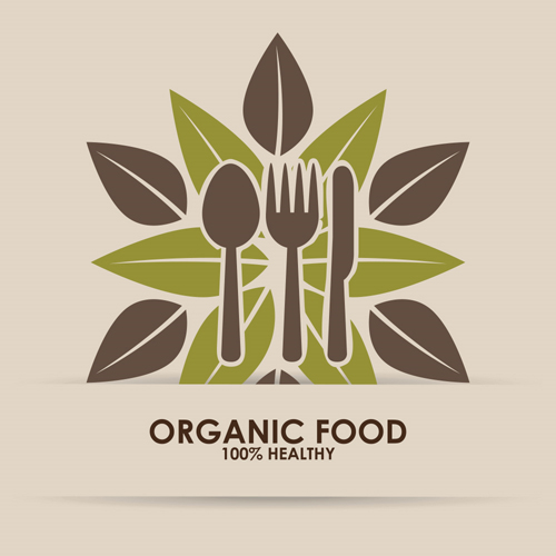 organic logo food 