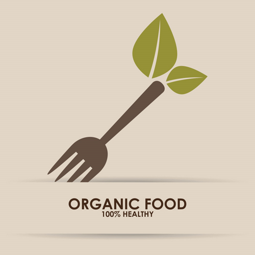organic logo food creative 