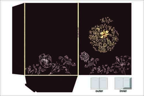 Exquisite of Pattern box design vector 06