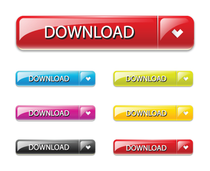 Shiny Web button vector Collection 05
