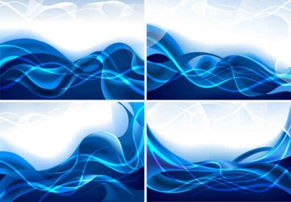 Dynamic wavy lines blue background graphics vector Dynamic wavy lines blue background graphics vector